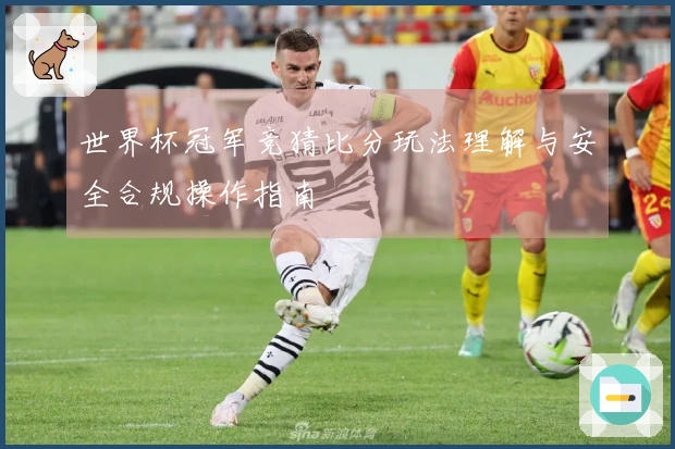 世界杯冠军竞猜比分玩法理解与安全合规操作指南